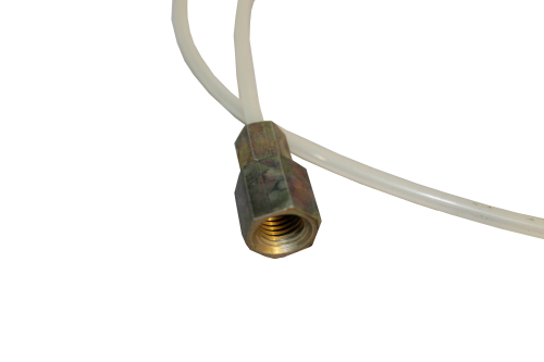 412-1703068 Трубка ПВХ ф4 L=750 Г=М10+К14/без наконечника, белая КАМАЗ рукоятки переключения КПП ГК Ростар